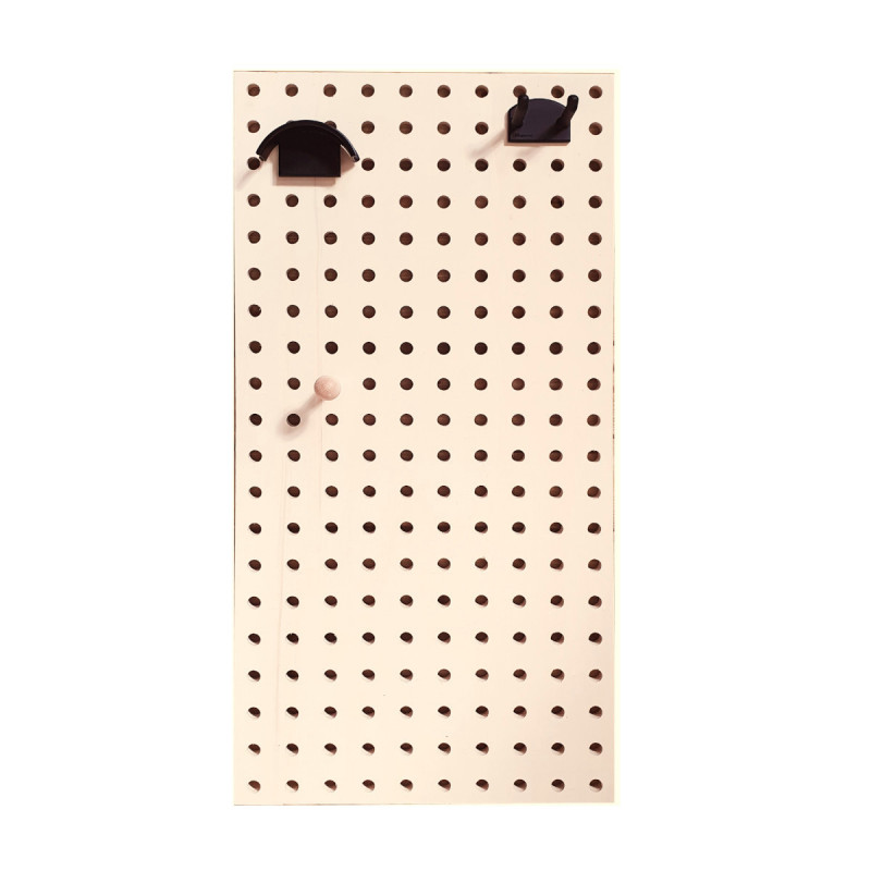 Pack Pegboard Plugwood avec guitare et casque suspendus