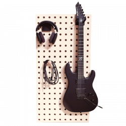Pegboard pour musicien, panneau perforé mural pour musicien
