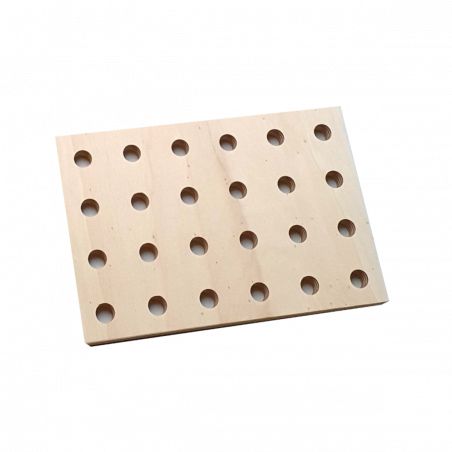 Plaque Pegboard 300 x 200 mm en Bois