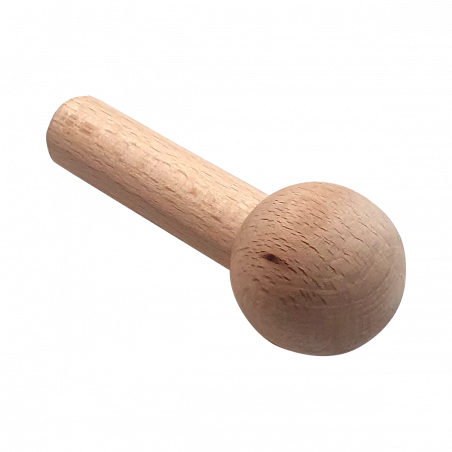 Tourillon bois 70mm avec boule