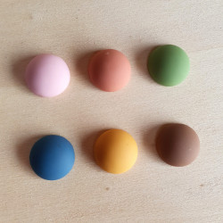 Tourillon 138mm avec embout couleur pour pegboard